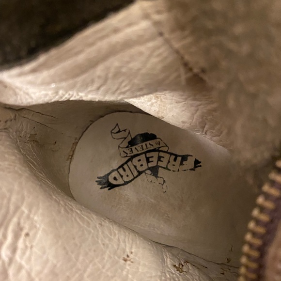 **SOLD**Freebird leather coal boots lace up - Picture 8 of 12